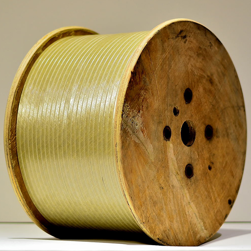 Double Glass Fibre Covered (D.G.F.C.) Aluminium Wire - Round and Rectangular